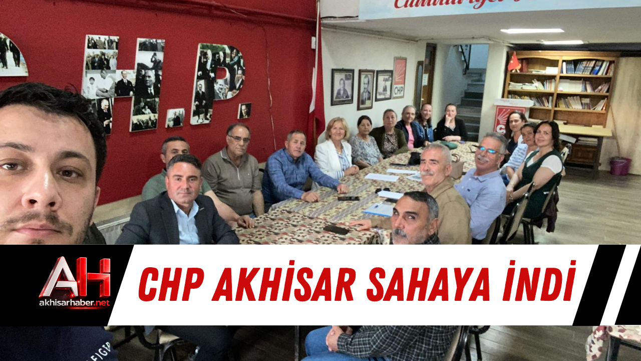 CHP Akhisar Sahaya İndi