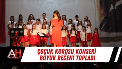 Çocuk Korosu Konseri Büyük Beğeni Topladı