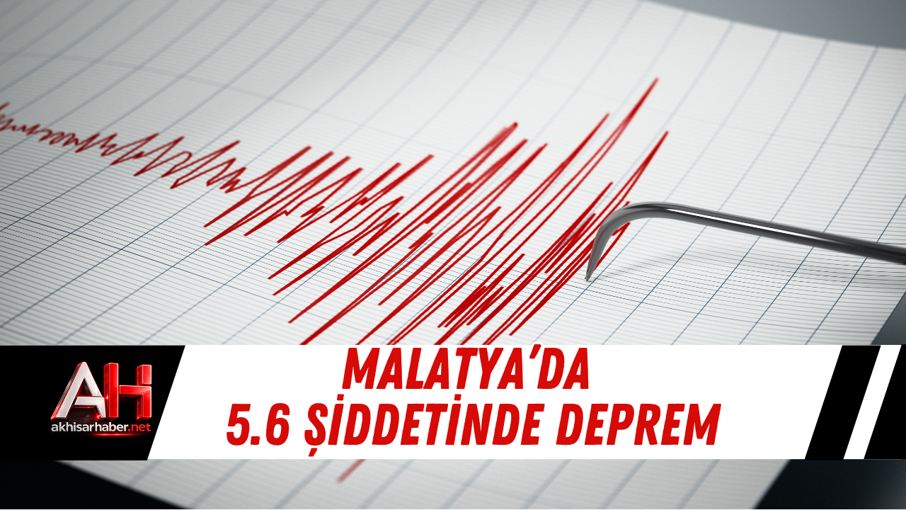 Malatya’da 5.6 Şiddetinde Deprem