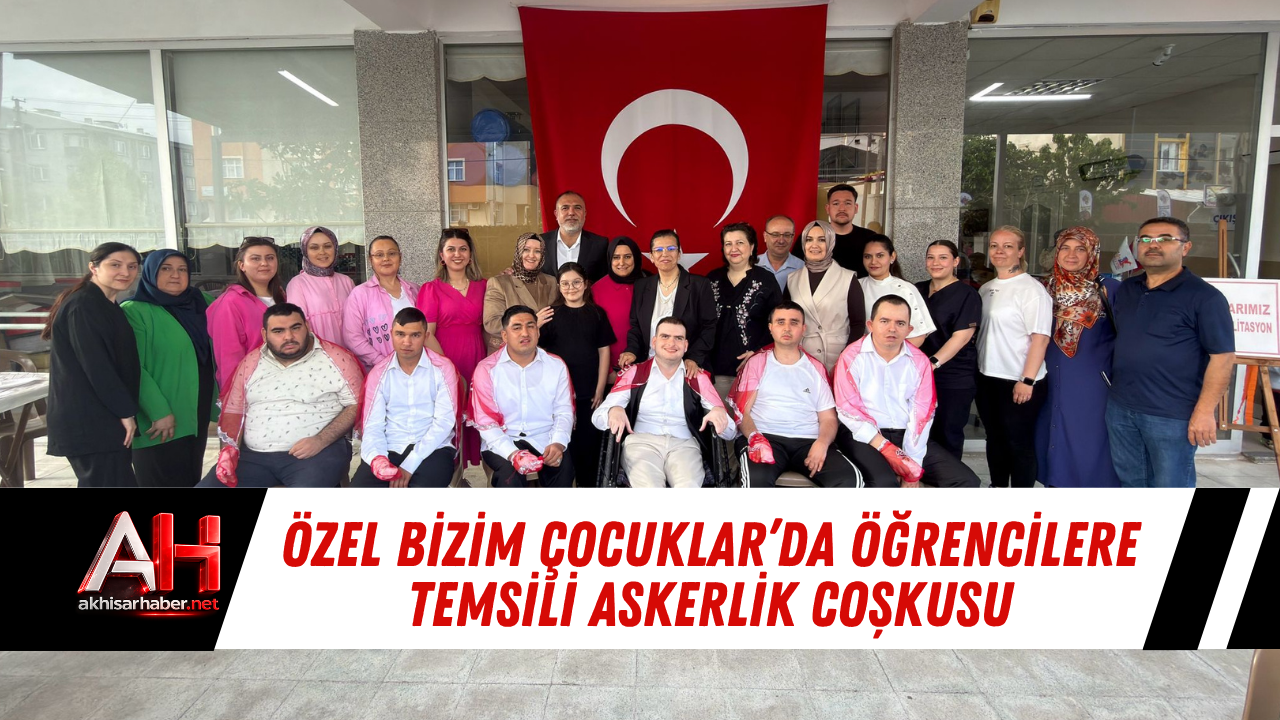Özel Bizim Çocuklar’da Öğrencilere Temsili Askerlik Coşkusu