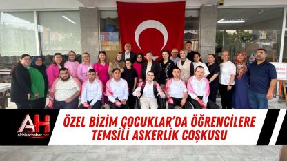 Özel Bizim Çocuklar’da Öğrencilere Temsili Askerlik Coşkusu