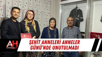 Şehit Anneleri Anneler Günü’nde Unutulmadı