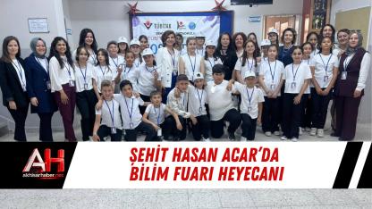 Şehit Hasan Acar’da Bilim Fuarı Heyecanı