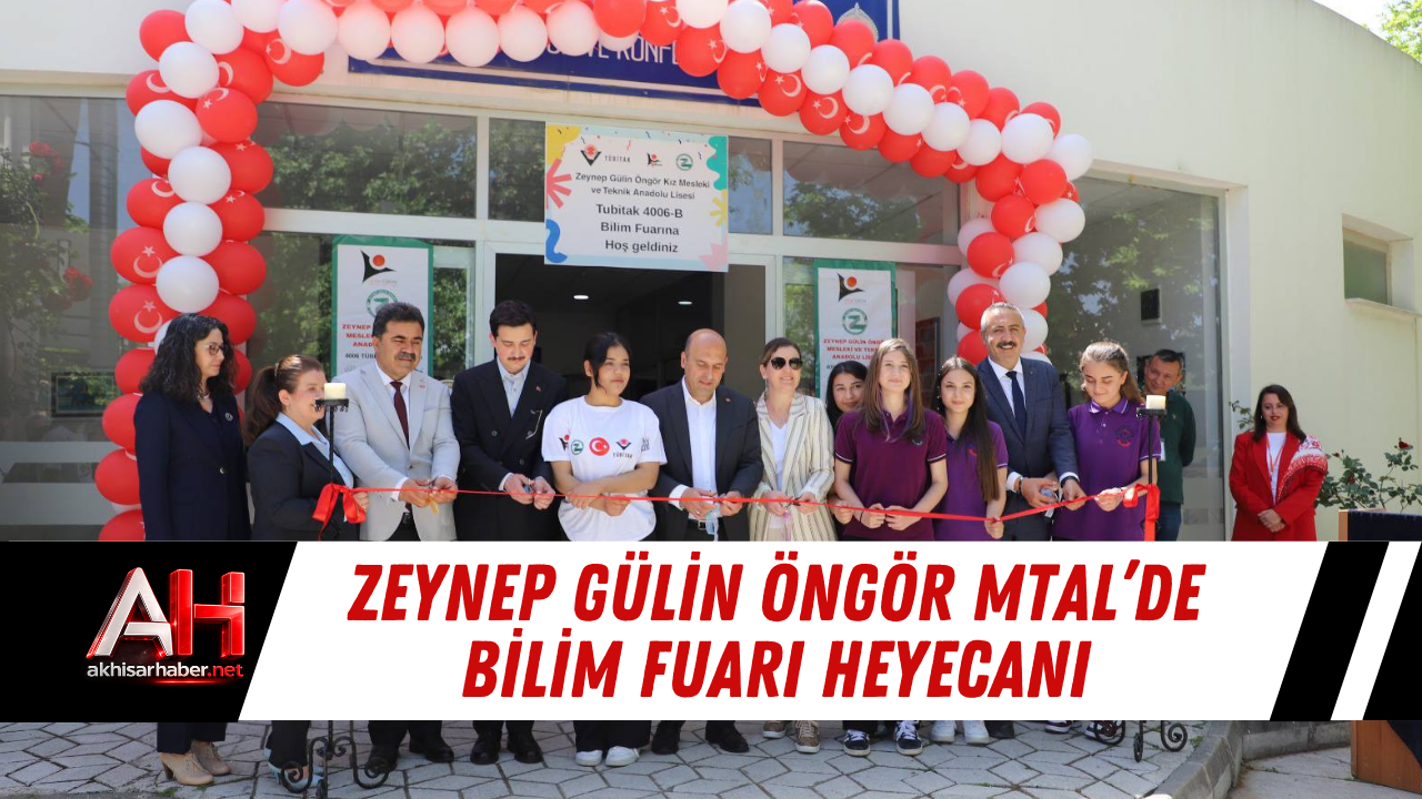 Zeynep Gülin Öngör MTAL’de Bilim Fuarı Heyecanı