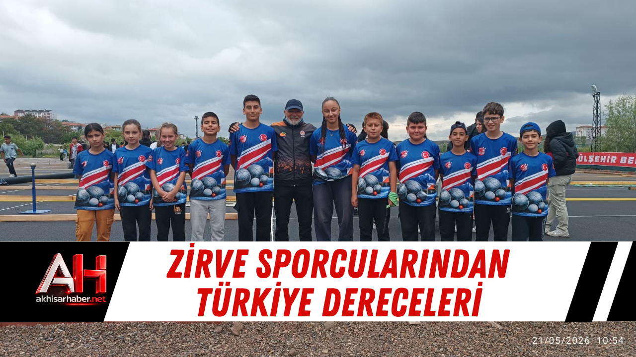 Zirve Sporcularından Türkiye Dereceleri