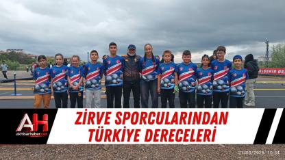 Zirve Sporcularından Türkiye Dereceleri