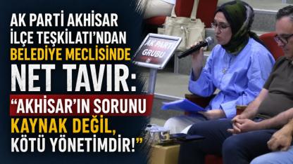 AK Parti'den Belediye Meclisinde Sert Eleştiri