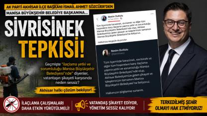 AK Parti'den Sivrisinek Tepkisi
