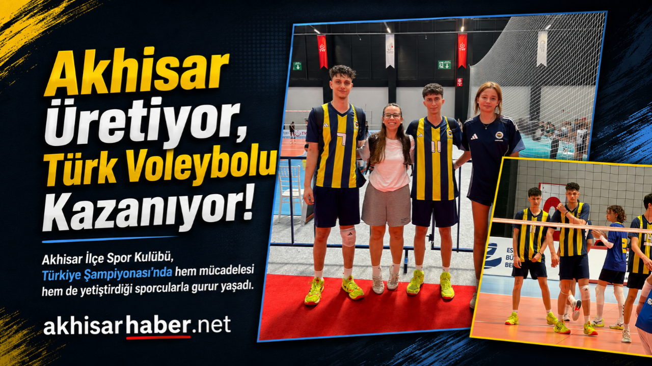 Akhisar Üretiyor, Türk Voleybolu Kazanıyor