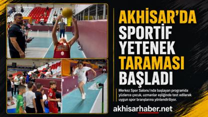 Akhisar’da Çocukların Sportif Yetenekleri Bilimsel Testlerle Belirleniyor