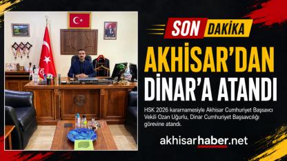 Akhisar’dan Dinar’a Atandı: İşte Yeni Başsavcı Ozan Uğurlu