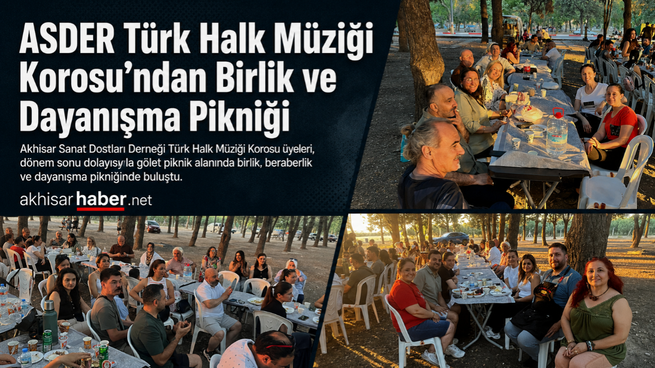 ASDER Türk Halk Müziği Korosu’ndan Birlik ve Dayanışma Pikniği