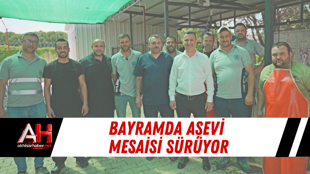 Bayramda Aşevi Mesaisi Sürüyor