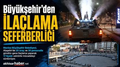 Büyükşehir’den 17 İlçede İlaçlama Seferberliği