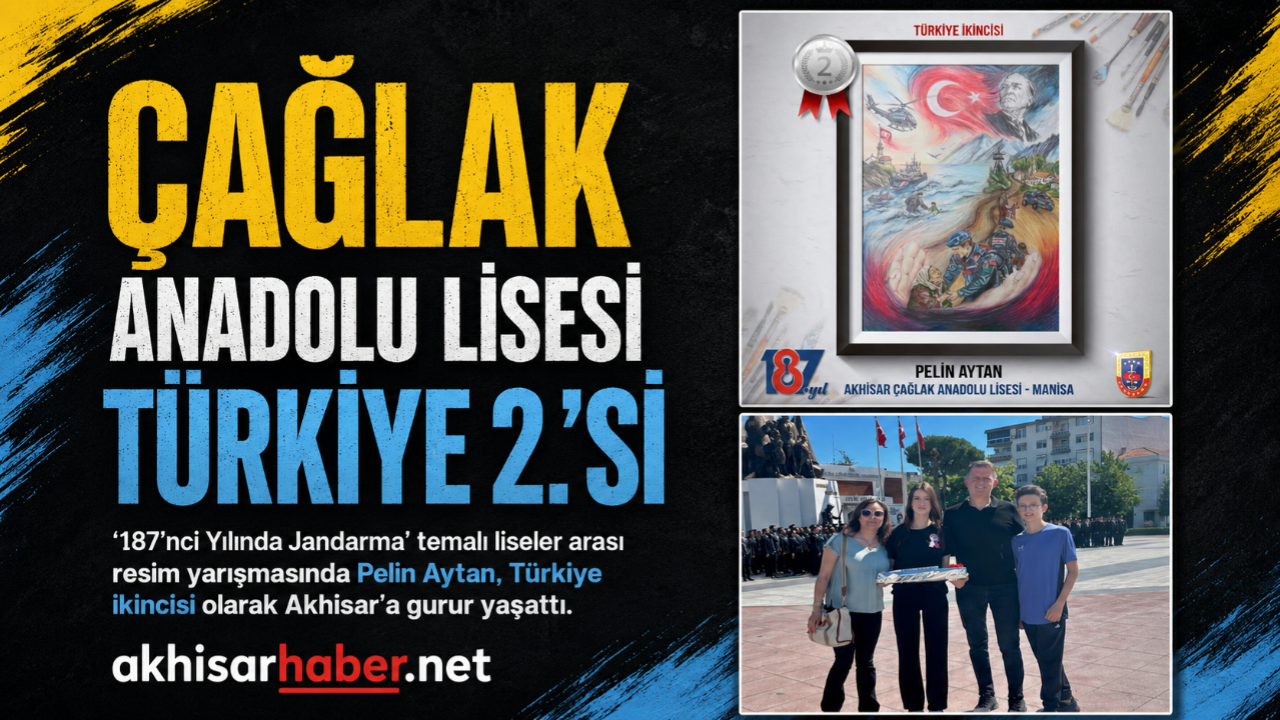 Çağlak Anadolu Lisesi Öğrencisi Türkiye İkincisi Oldu