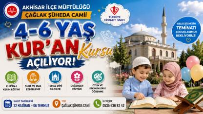 Çağlak Şüheda Camii'nde Kayıt Heyecanı