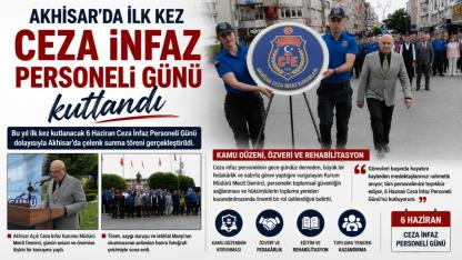Ceza İnfaz Personeli Günü İlk Kez Kutlandı