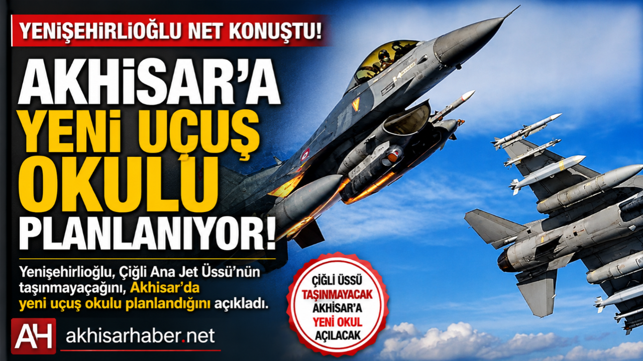 Çiğli Uçuş Okulu Taşınmıyor! Akhisar’a Yeni Uçuş Okulu Planlanıyor