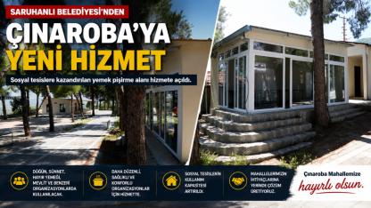 Çınaroba’ya Yeni Sosyal Tesis Desteği