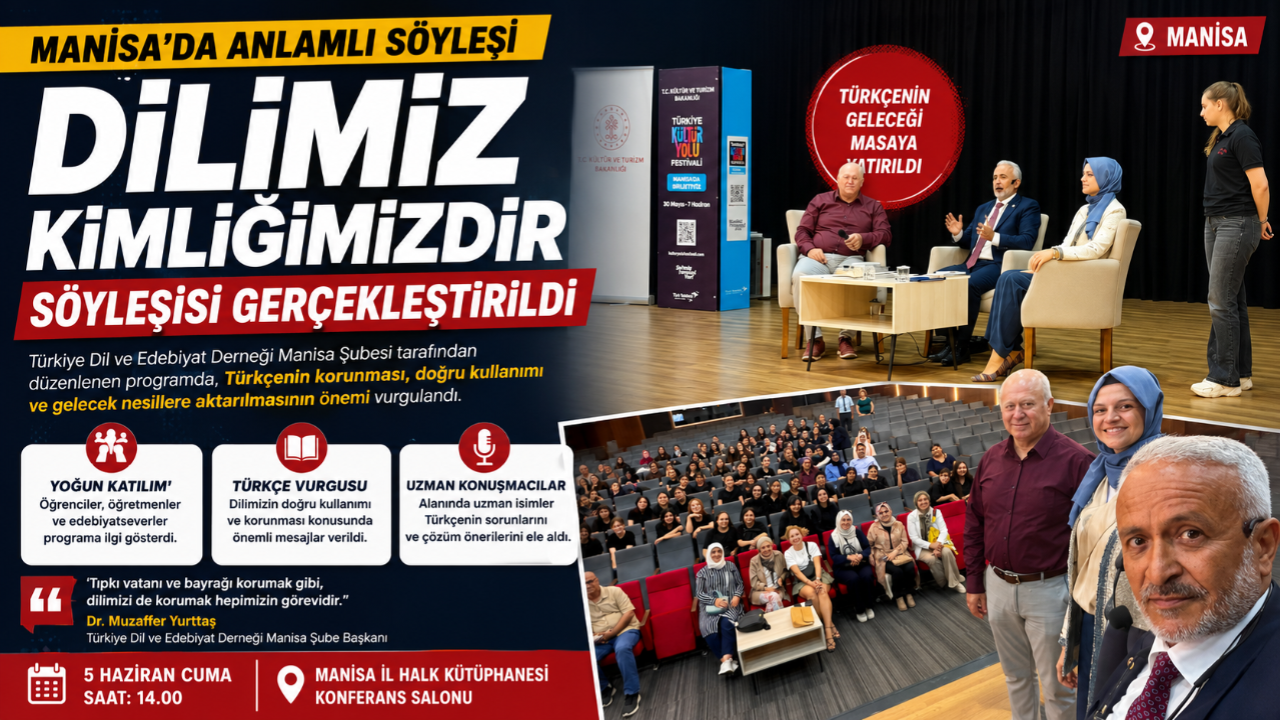 Dilimiz Kimliğimizdir Söyleşisi Düzenlendi