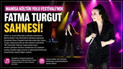 Fatma Turgut Manisa’yı Coşturdu