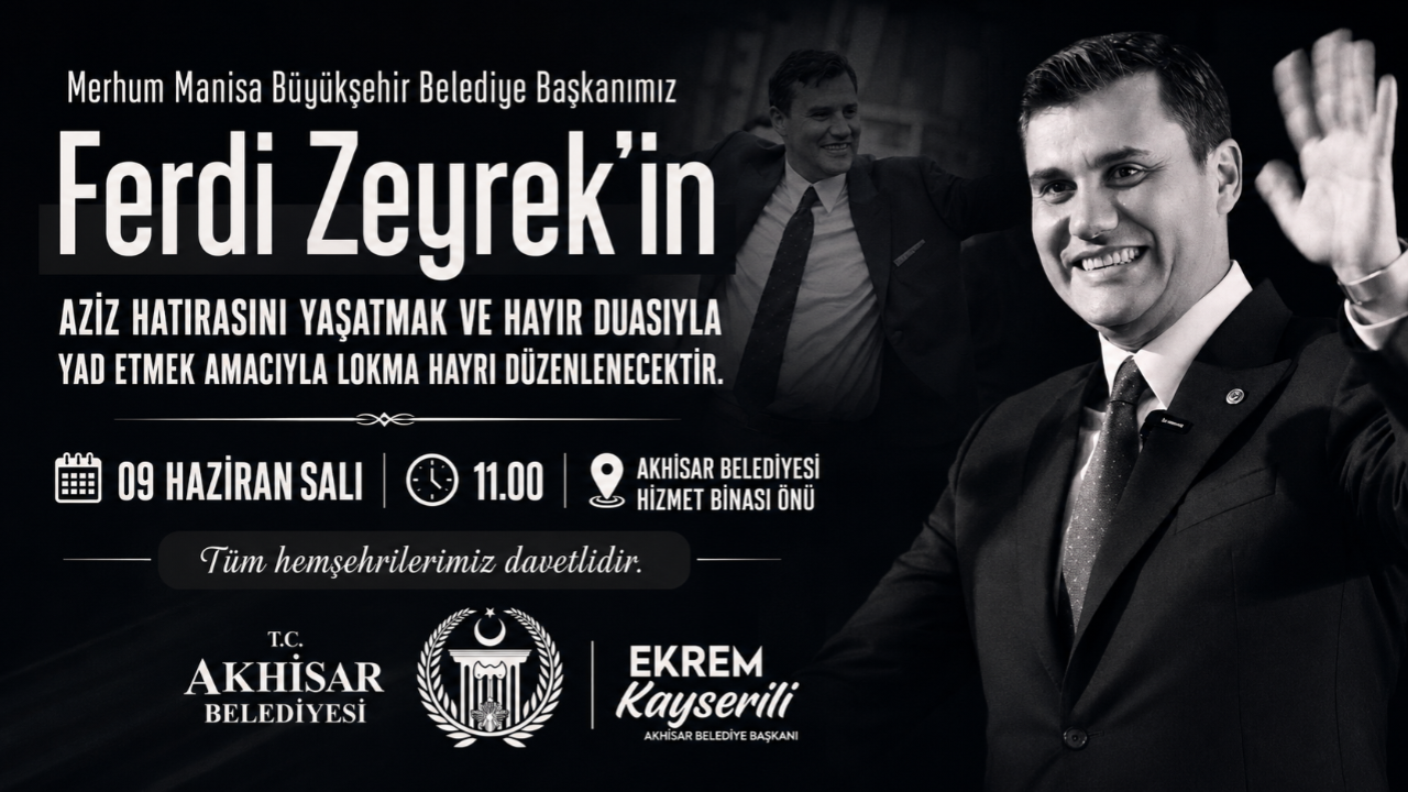 Ferdi Zeyrek İçin Lokma Hayrı Düzenlenecek