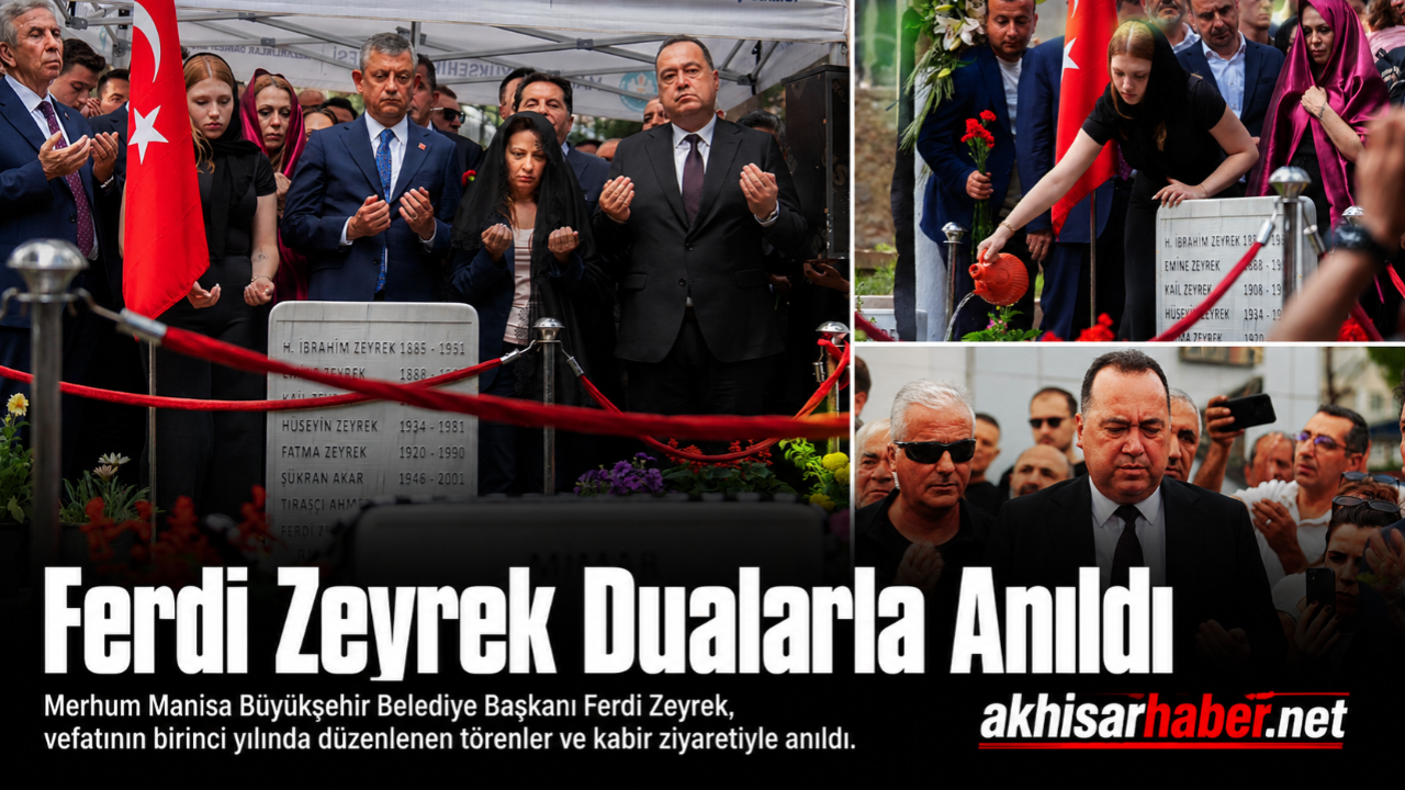 Ferdi Zeyrek Vefatının Birinci Yılında Dualarla Anıldı