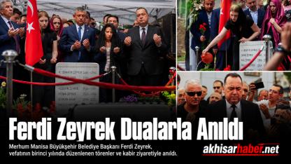 Ferdi Zeyrek Vefatının Birinci Yılında Dualarla Anıldı