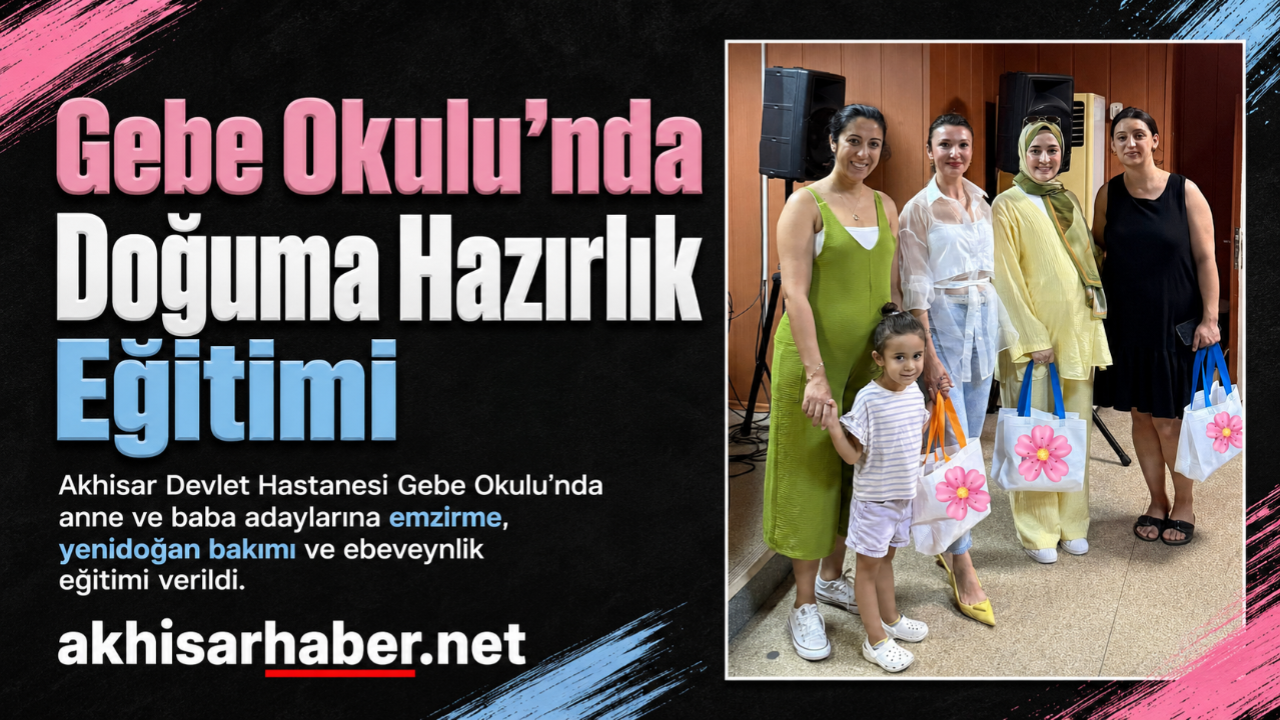 Gebe Okulu’nda anne ve baba adaylarına doğuma hazırlık eğitimi