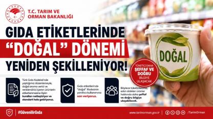 Gıda Etiketlerinde “Doğal” Dönemi Yeniden Şekilleniyor