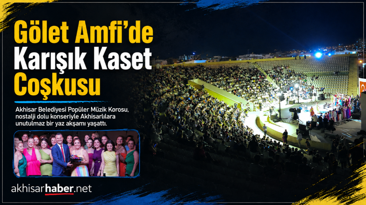 Gölet Amfi’de “Karışık Kaset” Nostaljisi