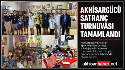 İki Gün Süren Dördüncü Akhisargücü Resmi Satranç Turnuvası Tamamlandı