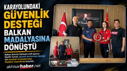 Karayolundaki Güvenlik Desteği Balkan Madalyasına Dönüştü