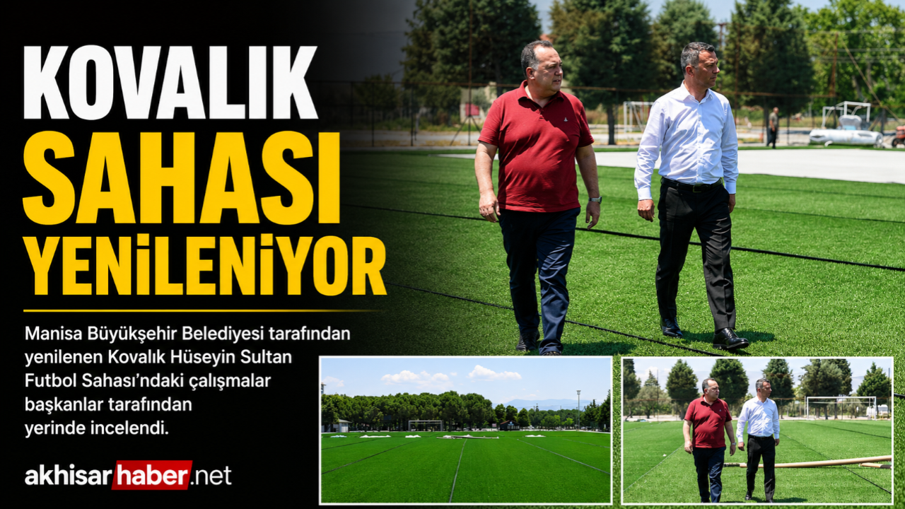 Kovalık Sahası Yenileniyor