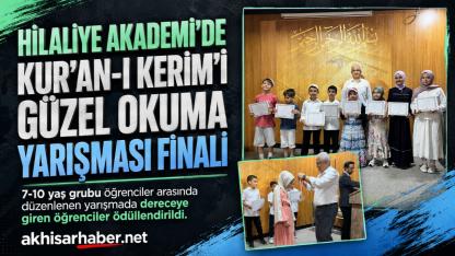 Kur’an-ı Kerim’i Güzel Okuma Yarışmasının Finali Gerçekleştirildi