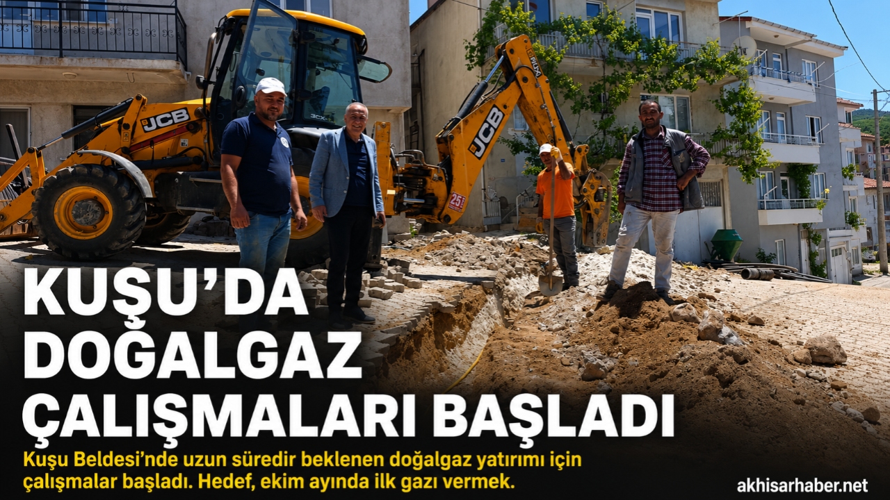 Kuşu Beldesi Doğalgaza Kavuşuyor