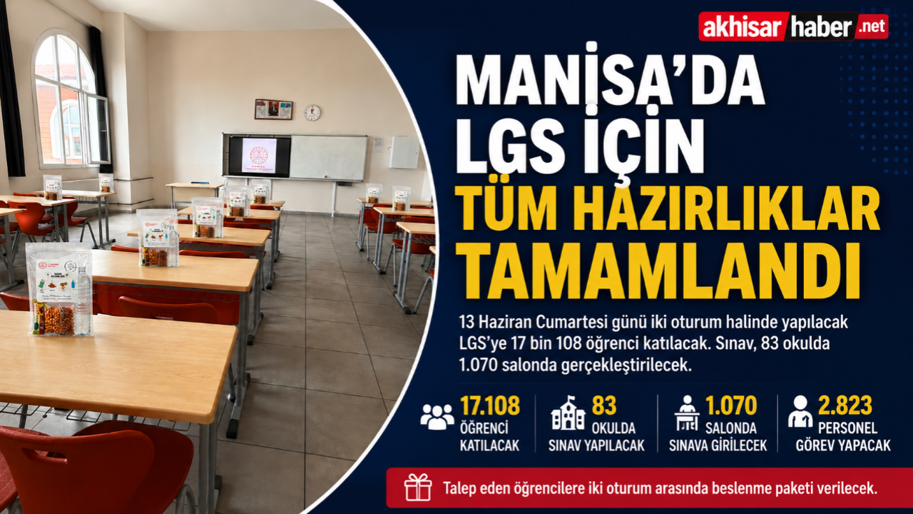 LGS İçin Geri Sayım Başladı! Hazırlıklar Tamamlandı