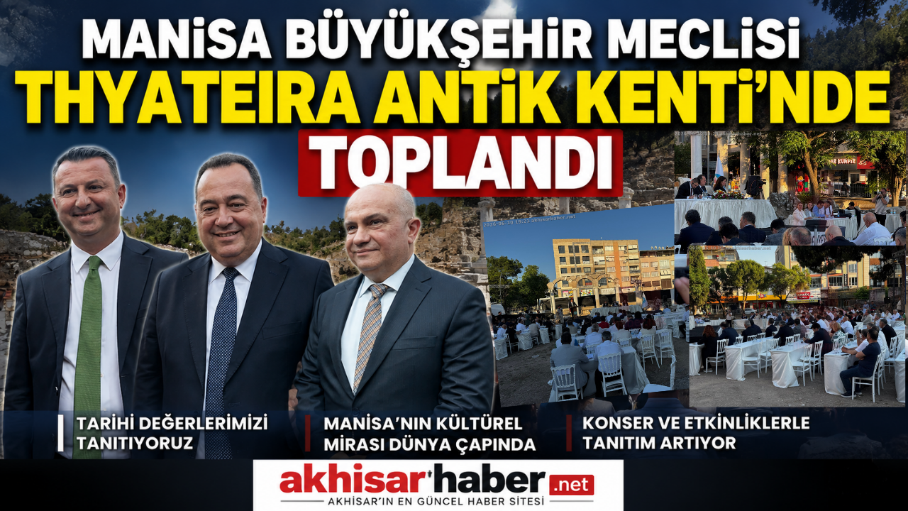 Manisa Büyükşehir Meclisi Thyateira Antik Kenti'nde Toplandı
