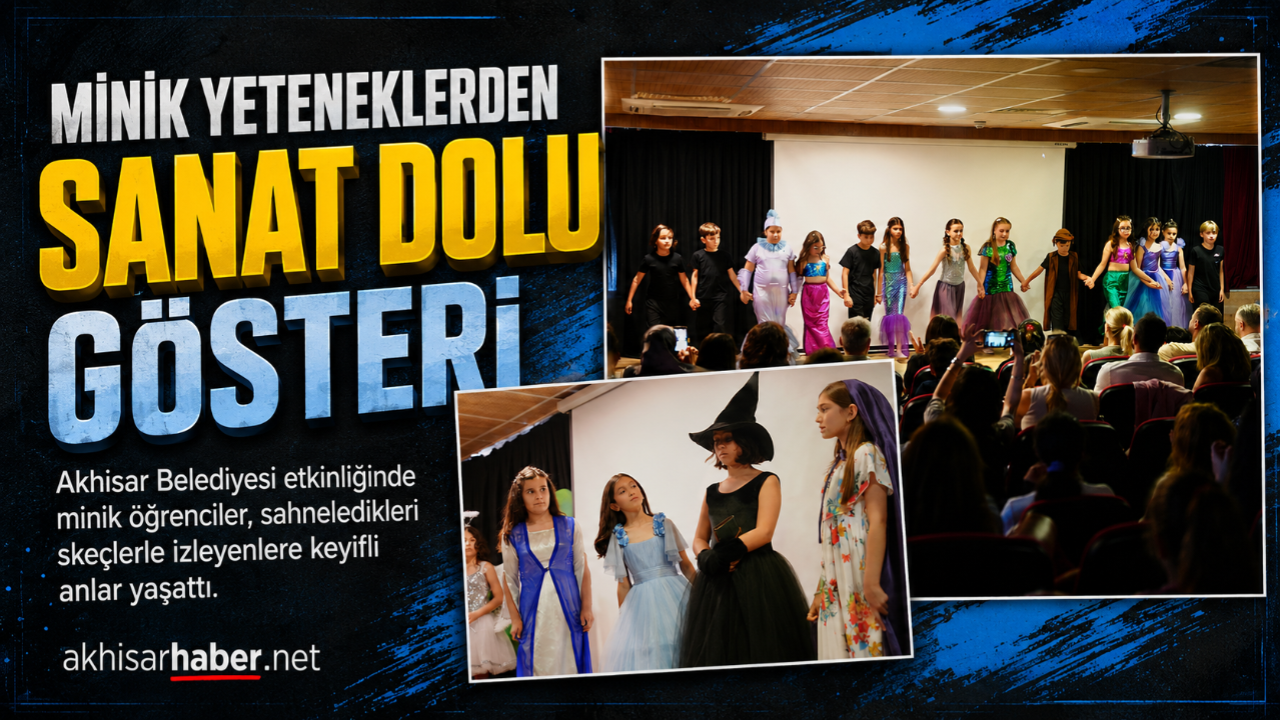Minik Yeteneklerden Sanat Dolu Gösteri