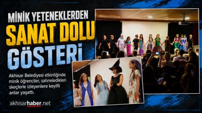 Minik Yeteneklerden Sanat Dolu Gösteri