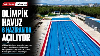 Olimpik Yüzme Havuzu 6 Haziran'da açılıyor