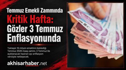 Temmuz Emekli Zammında Kritik Hafta: Gözler 3 Temmuz Enflasyonunda