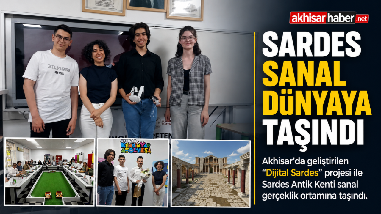 Sardes Sanal Dünyaya Taşındı