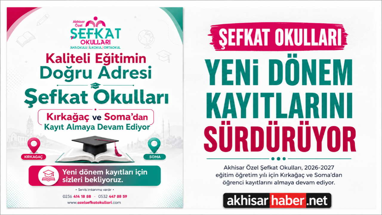 Şefkat Okulları Yeni Dönem Kayıtlarını Sürdürüyor
