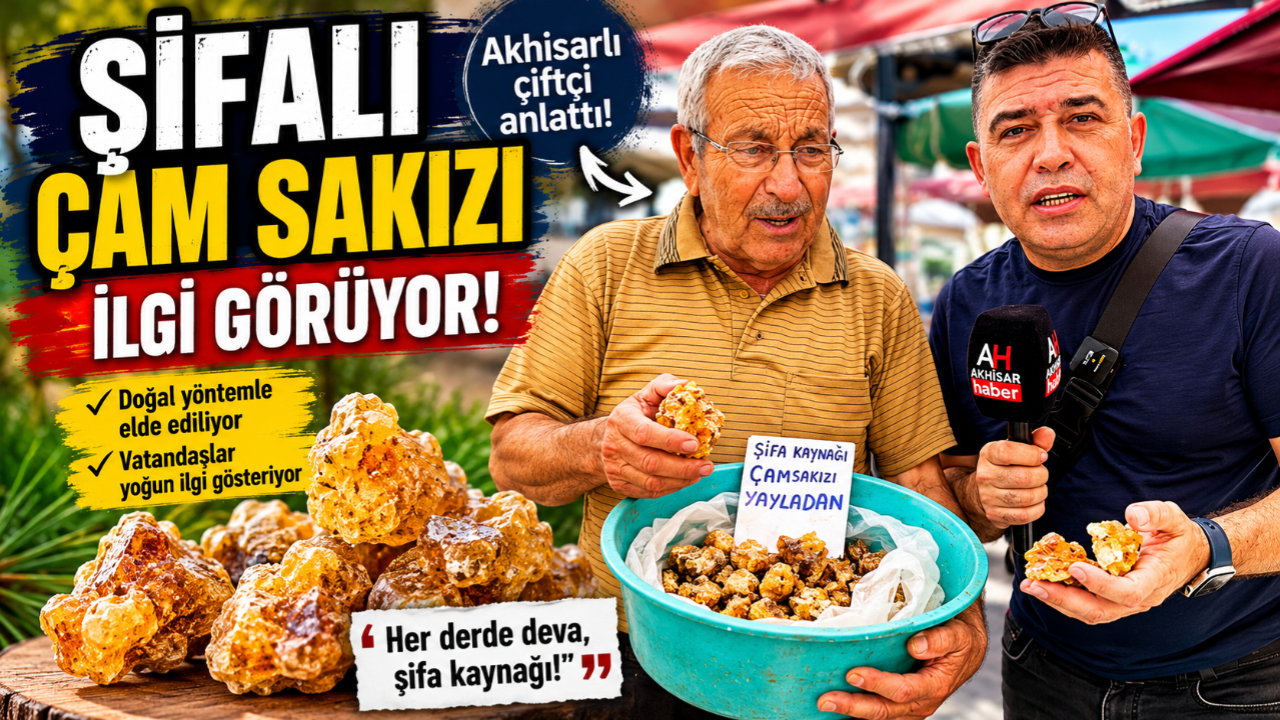 Şifalı Çam Sakızı İlgi Görüyor