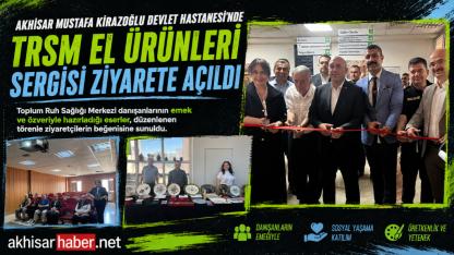 TRSM El Ürünleri Sergisi Ziyarete Açıldı