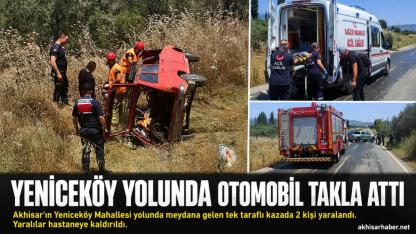 Yeniceköy Yolunda Trafik Kazası: 2 Yaralı