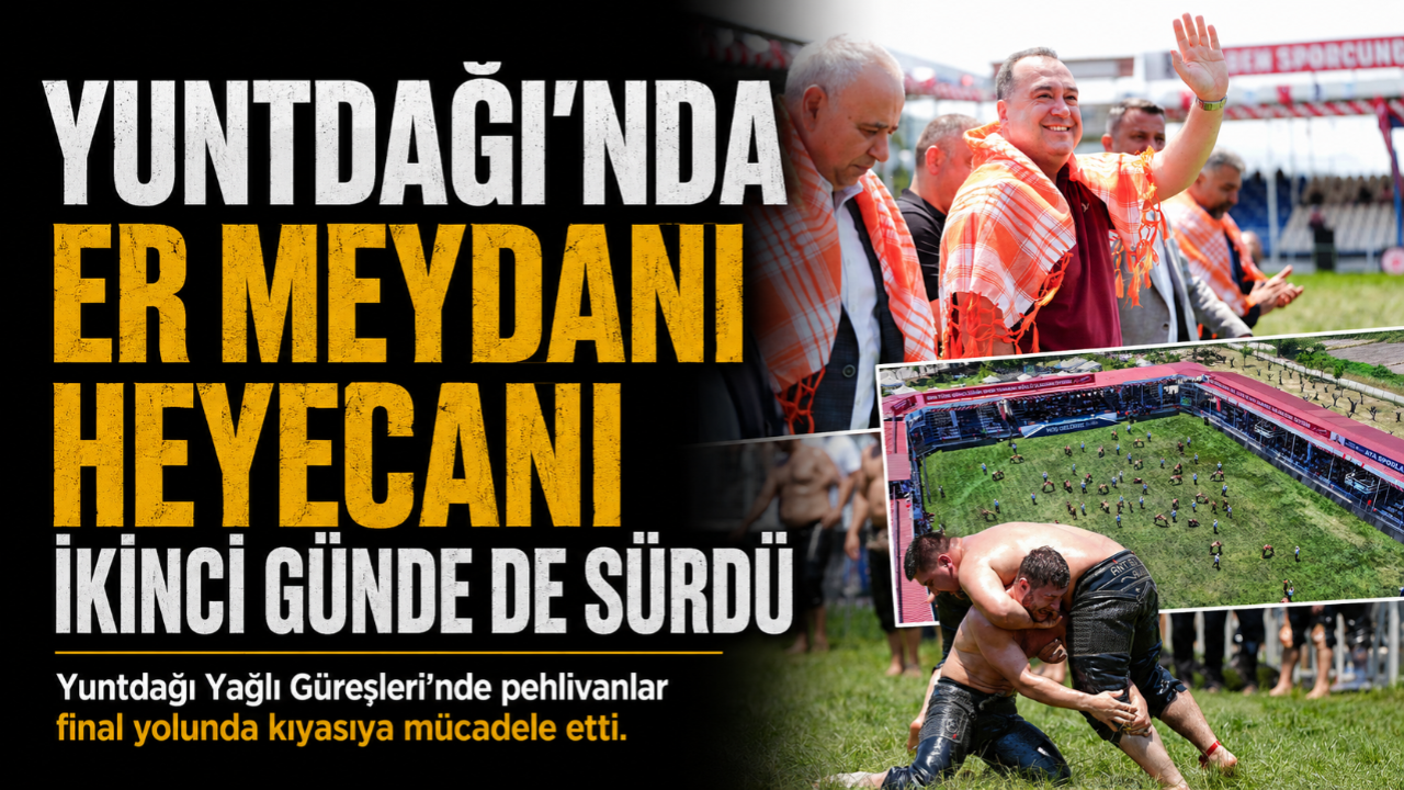 Yuntdağı’nda Güreş Heyecanı Sürüyor
