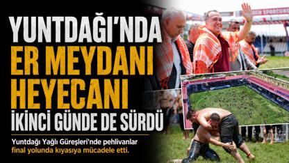 Yuntdağı’nda Güreş Heyecanı Sürüyor