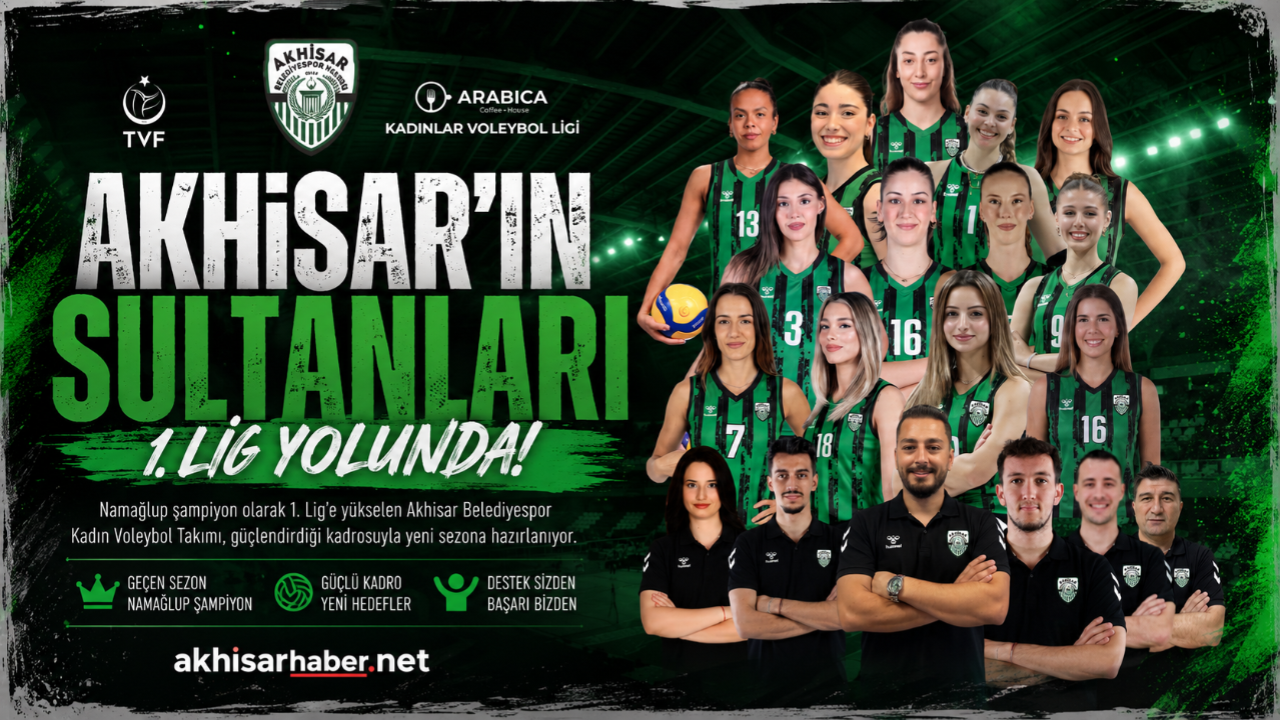 Akhisar’ın Sultanları 1. Lig İçin Geri Sayıma Başladı